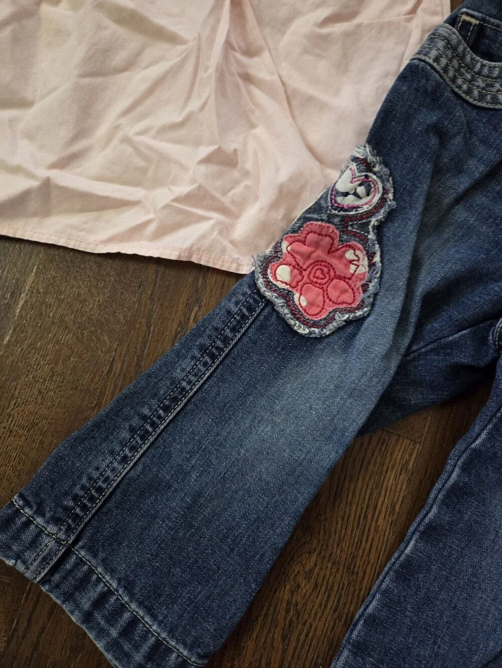 Super Cute Girls Pink 24/2T Jeans Outfit